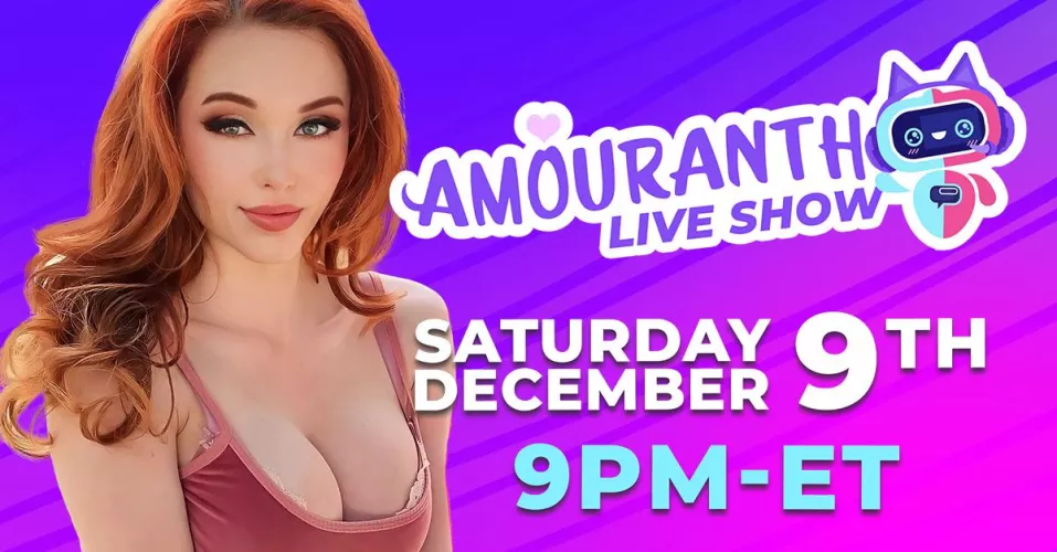 Join Amouranth tonight on Jerkmate 🔴 Chat & Interact to see how far she can bend and spin! by InfiltratorOmega