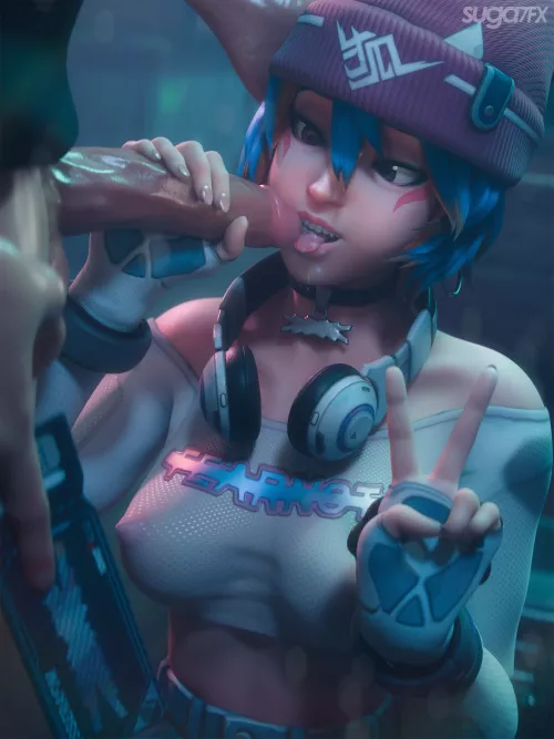 Kiriko, (suga7fx) [Overwatch] by seequiNz