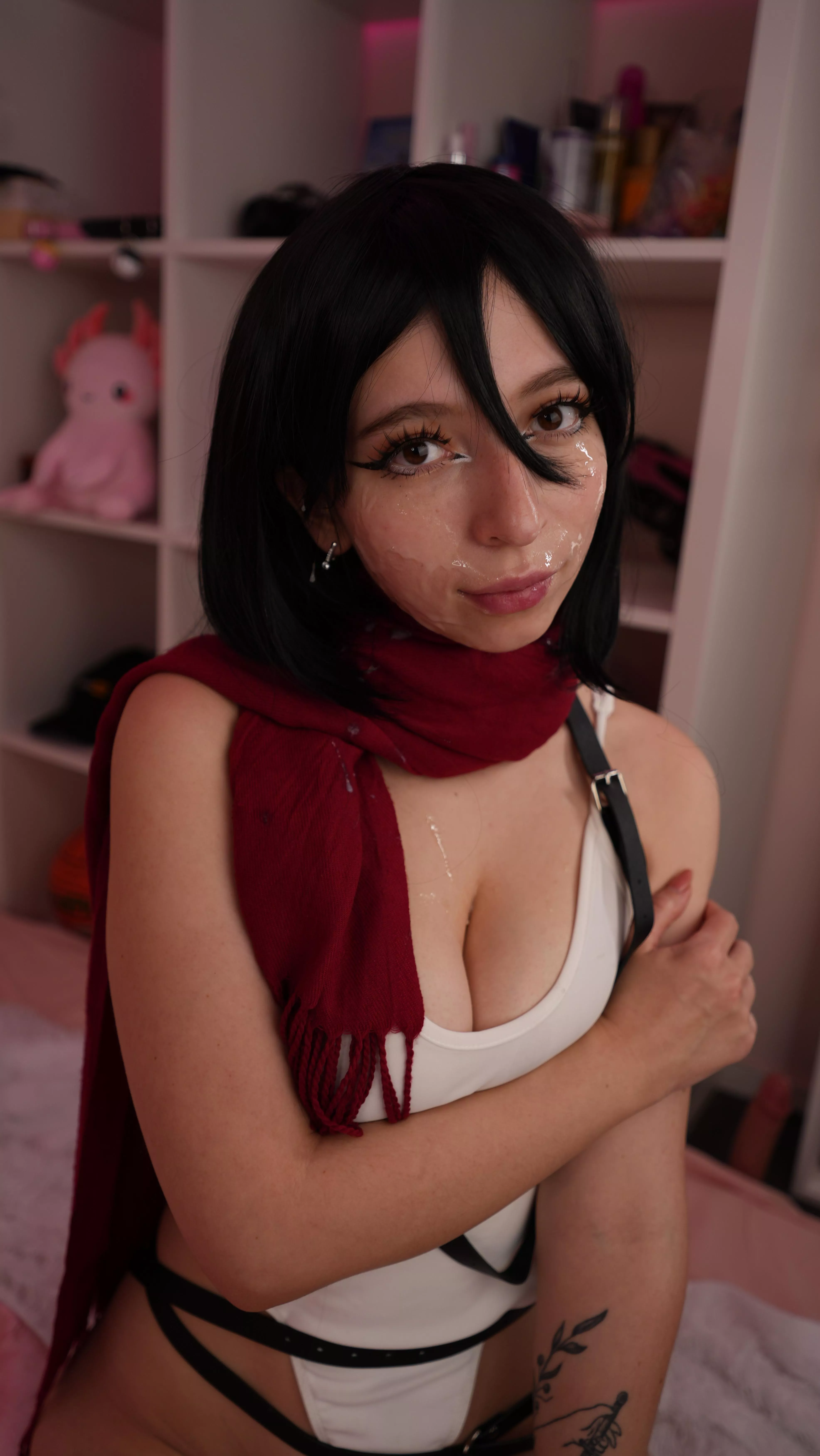 Makima's face full of cum by CyberlyCrush posted by CyberlyCrush