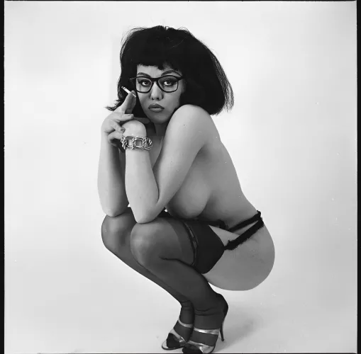 Margaret Nolan 1960's. Cigarette break. by MugPuntertoo