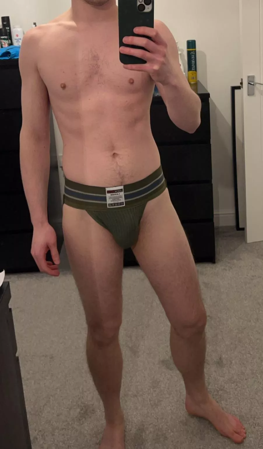 New jock arrived, so thought it only fair to try it out 😝 posted by duncandroll