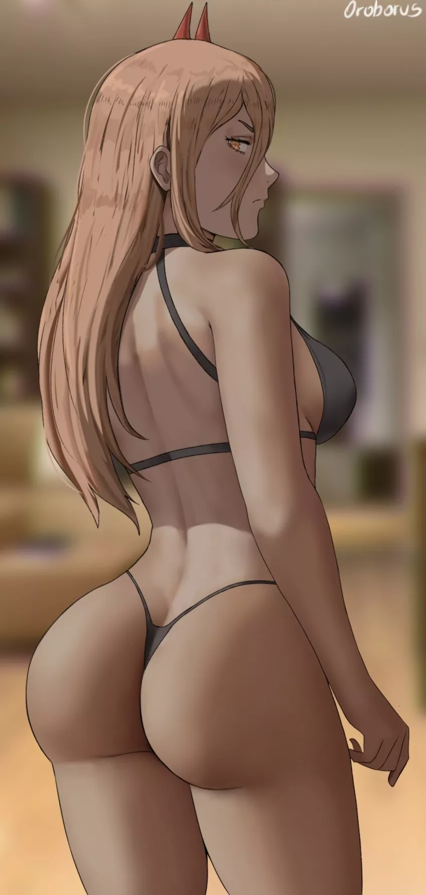 Power Showing Off Her Body (Chainsaw Man) posted by Csxc