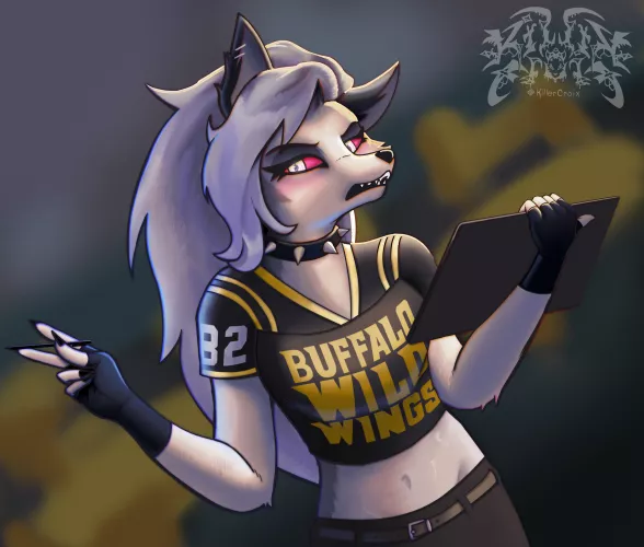 Redraw of one of my favorite pieces of art from 2022 by Killer_Croix