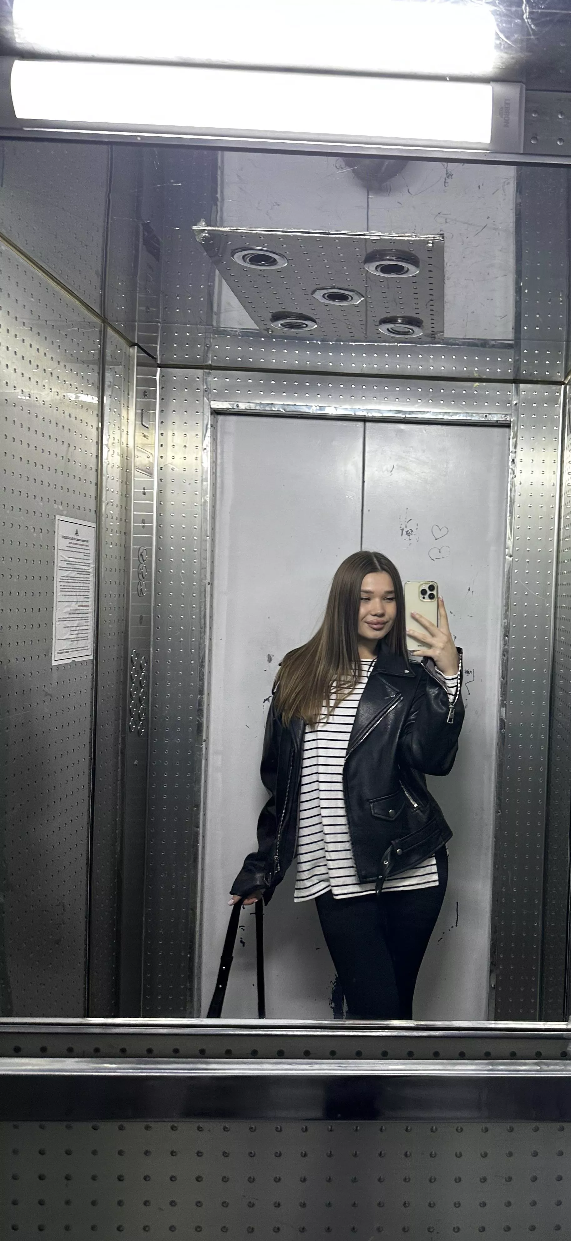 Say yes if you'd like to do it in the elevator posted by Valentina-Marie