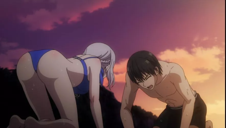 Shino has a juicy ass [kanojo mo kanojo] by sheepbird111