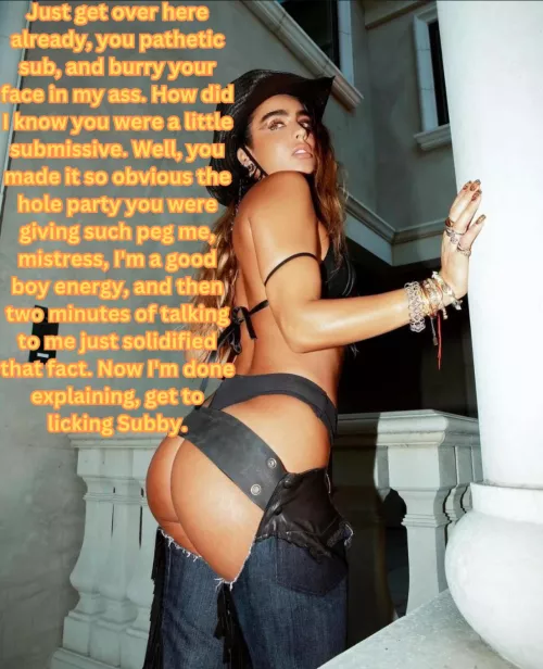 Start licking my ass subby by Noteneo