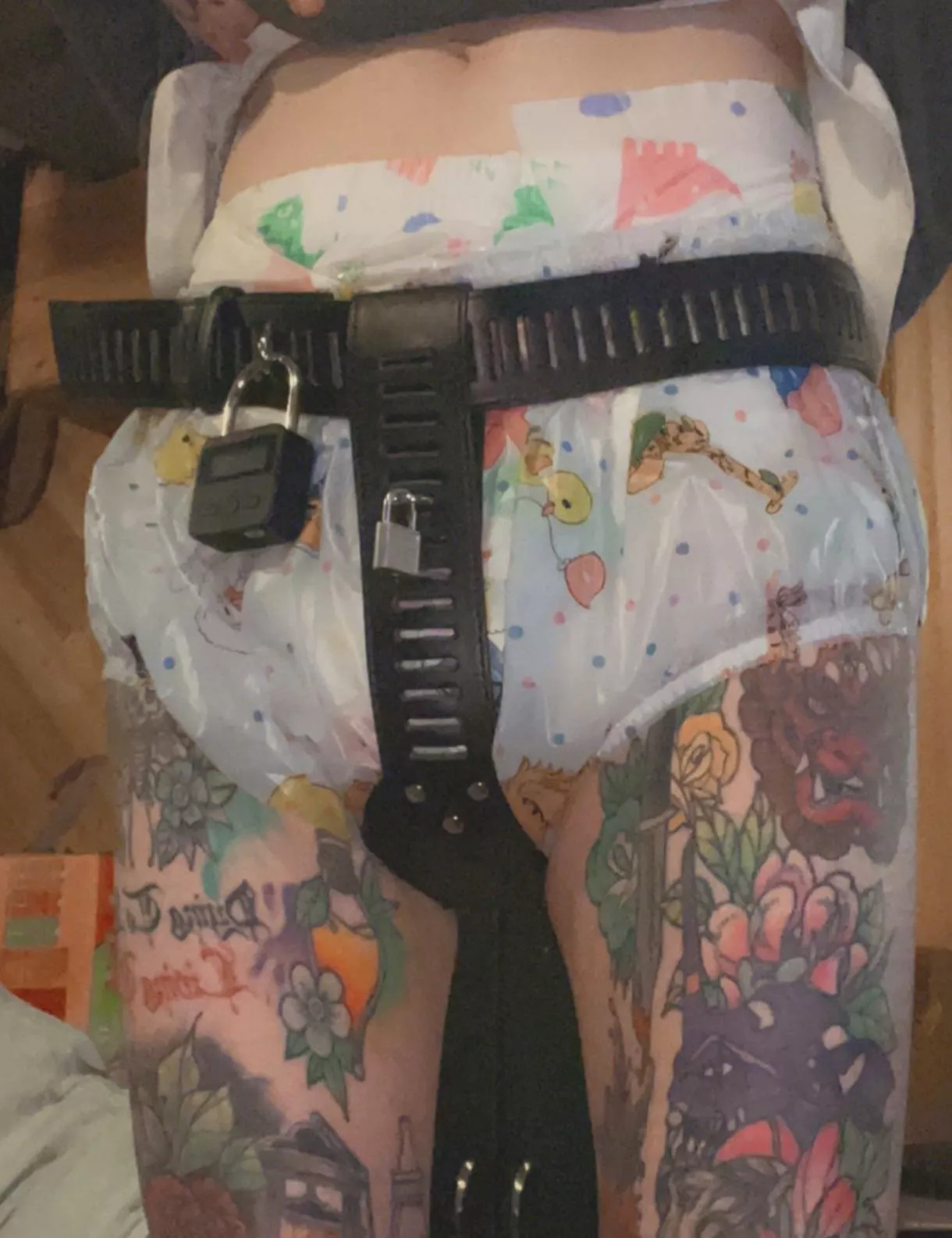 Uh Oh! I’m Locked in My Messy Diapee for 2 more hours!! 🤎✨ posted by AccidentImportant616