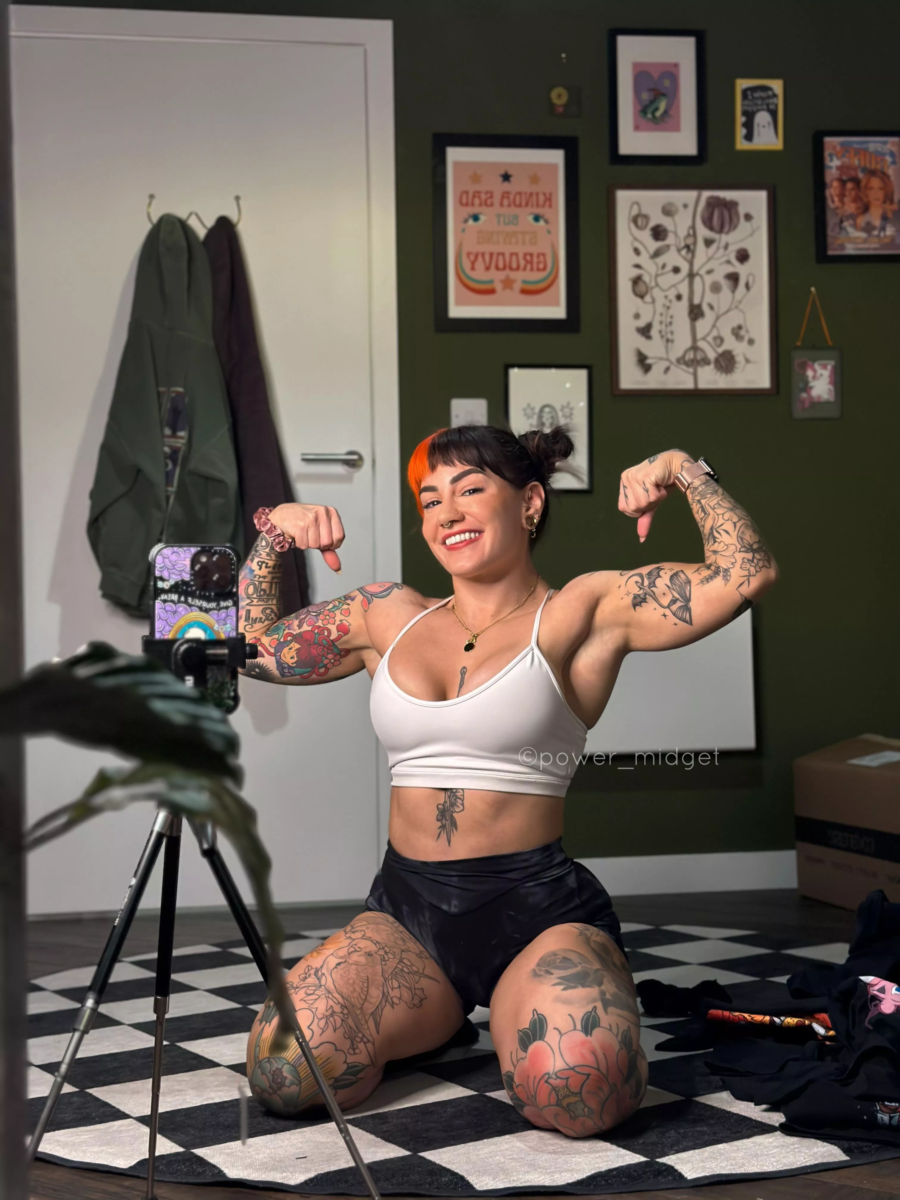 Was feeling pretty hench today 💪🏻 posted by power_midget