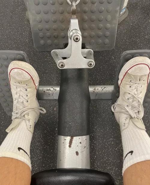 Wearing my cum stained and stinky socks to the gym by SmellyMuscleJock