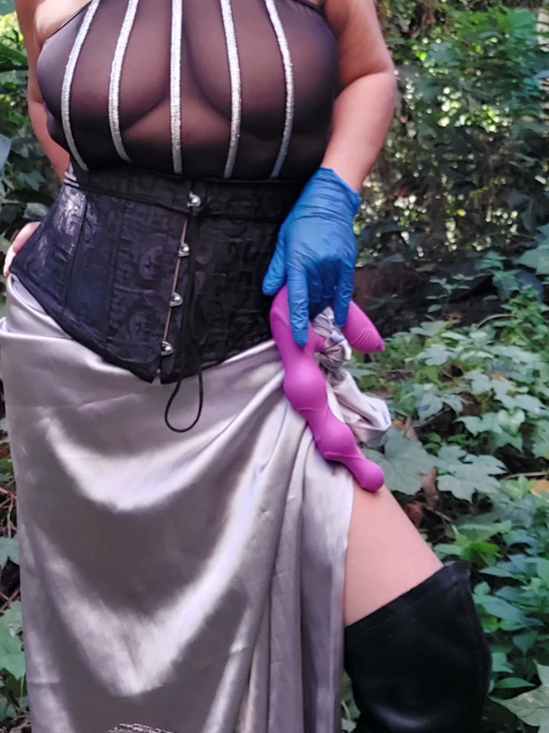 What lies beneath the silver sheet posted by MissIngga