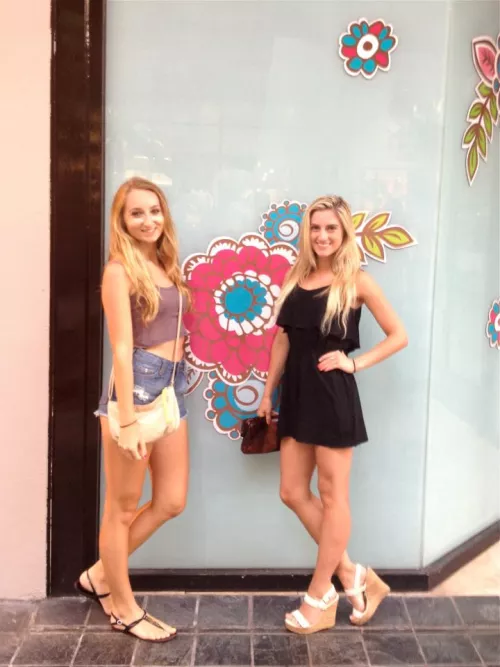 Which leggy blonde? by ll27ll