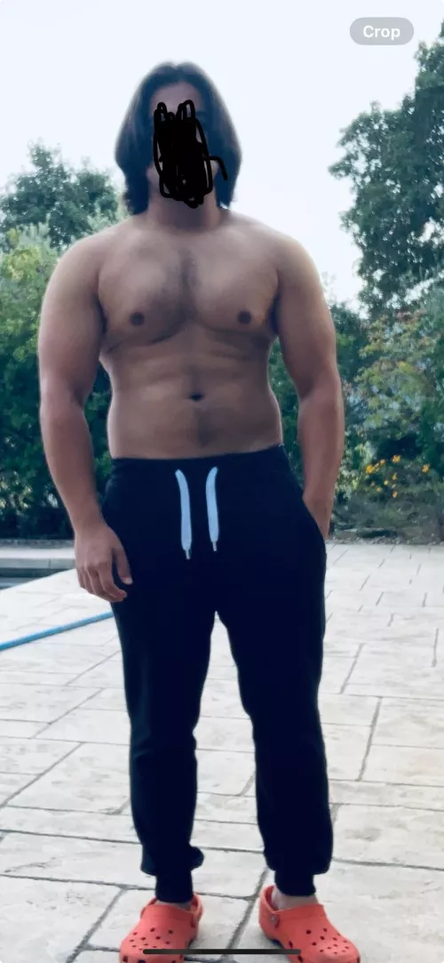 A wee bit body dysmorphia from bulking [m] by Local-Spirit7487