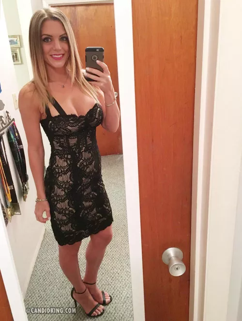 Busty in a dress by amgvip69