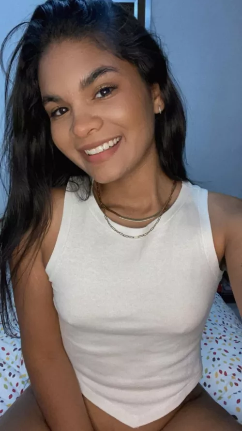 Can you see the outline of my Latina nipples through the shirt hehe... Come and grab them ;) by LatinoLiz