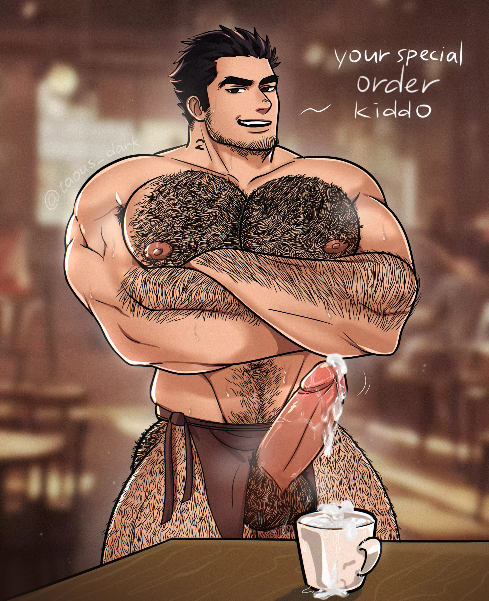 Hairy Lucas Lee @taous_dark posted by KaiRoseSwann