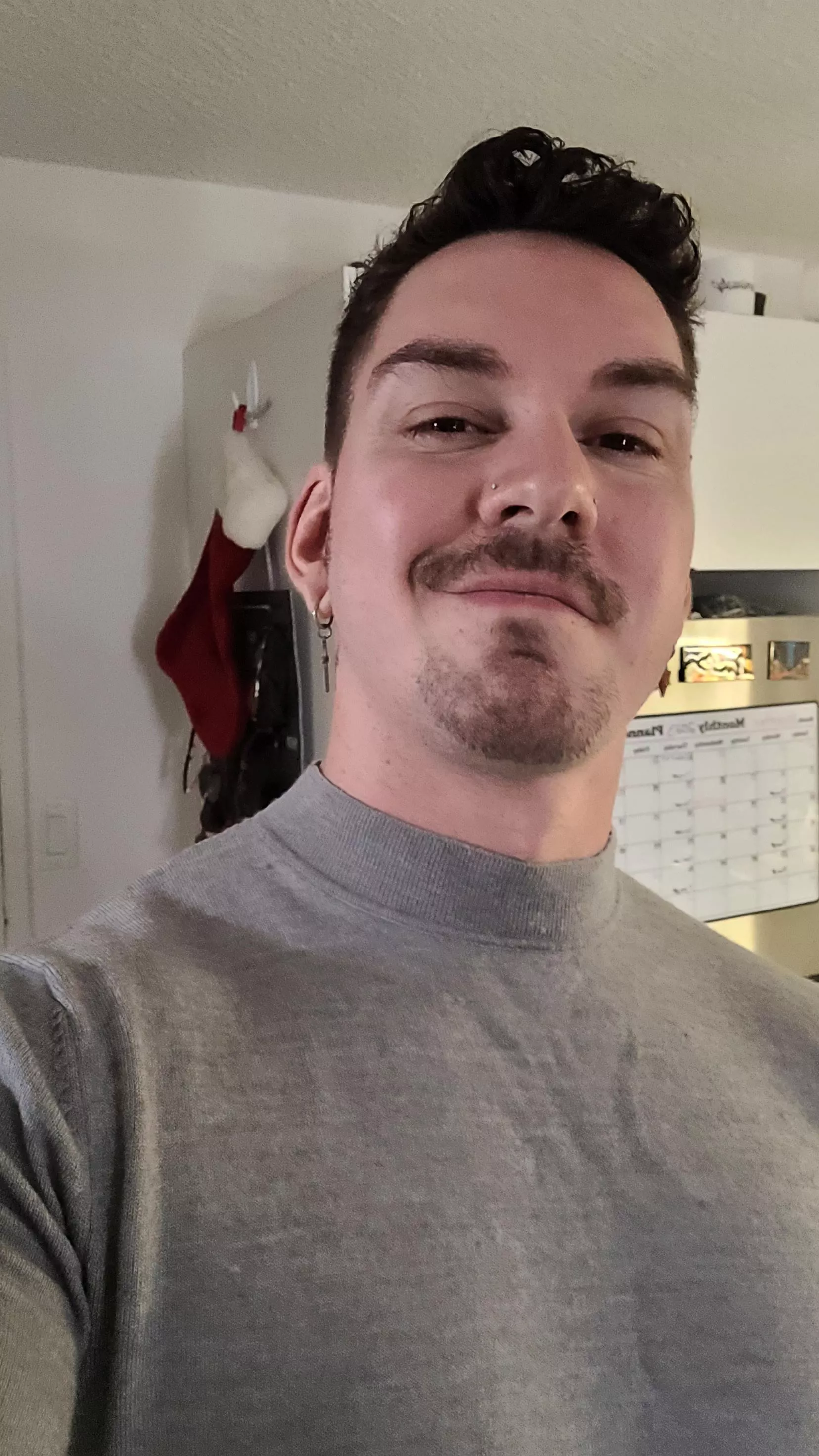 I mustache you a question, but I'll shave it for later 😆 (Trying out some new facial hair) posted by DeepFriedHooker