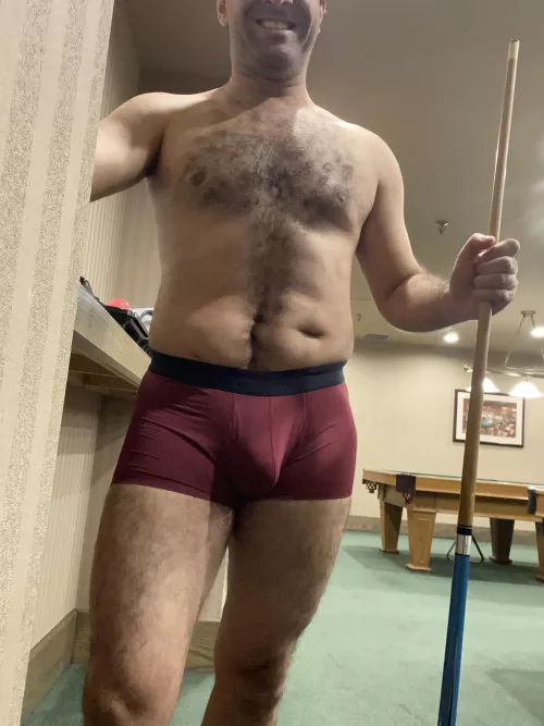 Pool game gone wrong, or right;) by jockass035