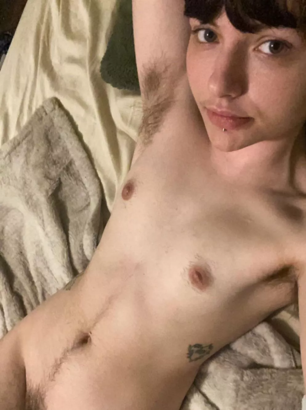 sniff my arm pits 👹 posted by smokinhotmids