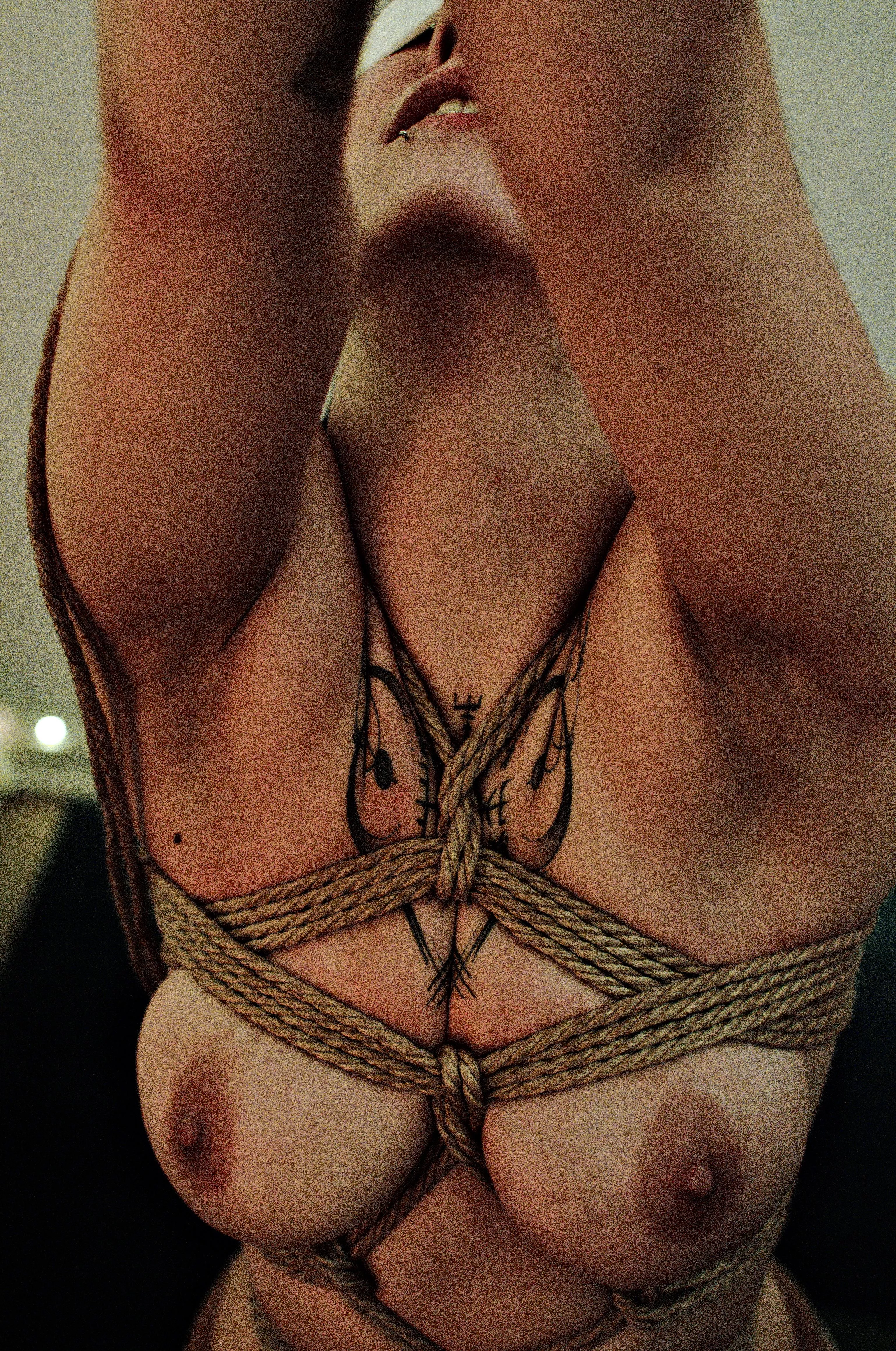 Sweet predicament... posted by rope_sensations