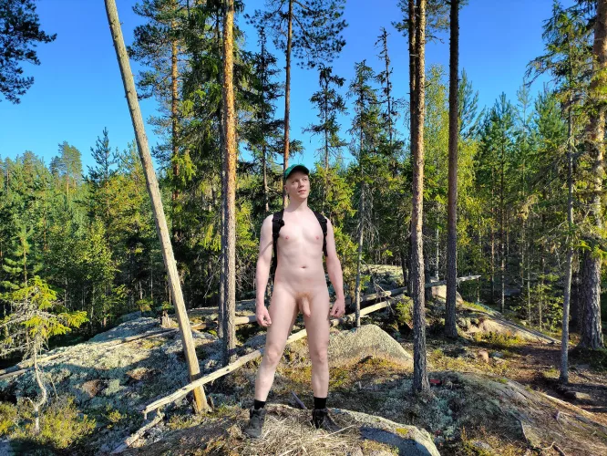 There’s nothing better than being naked on a trail by Wildnorthhiker