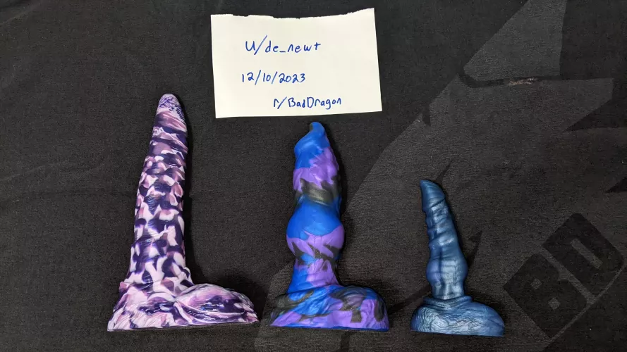 [WTS] [USA] Bad Dragon and TTC by de_newt