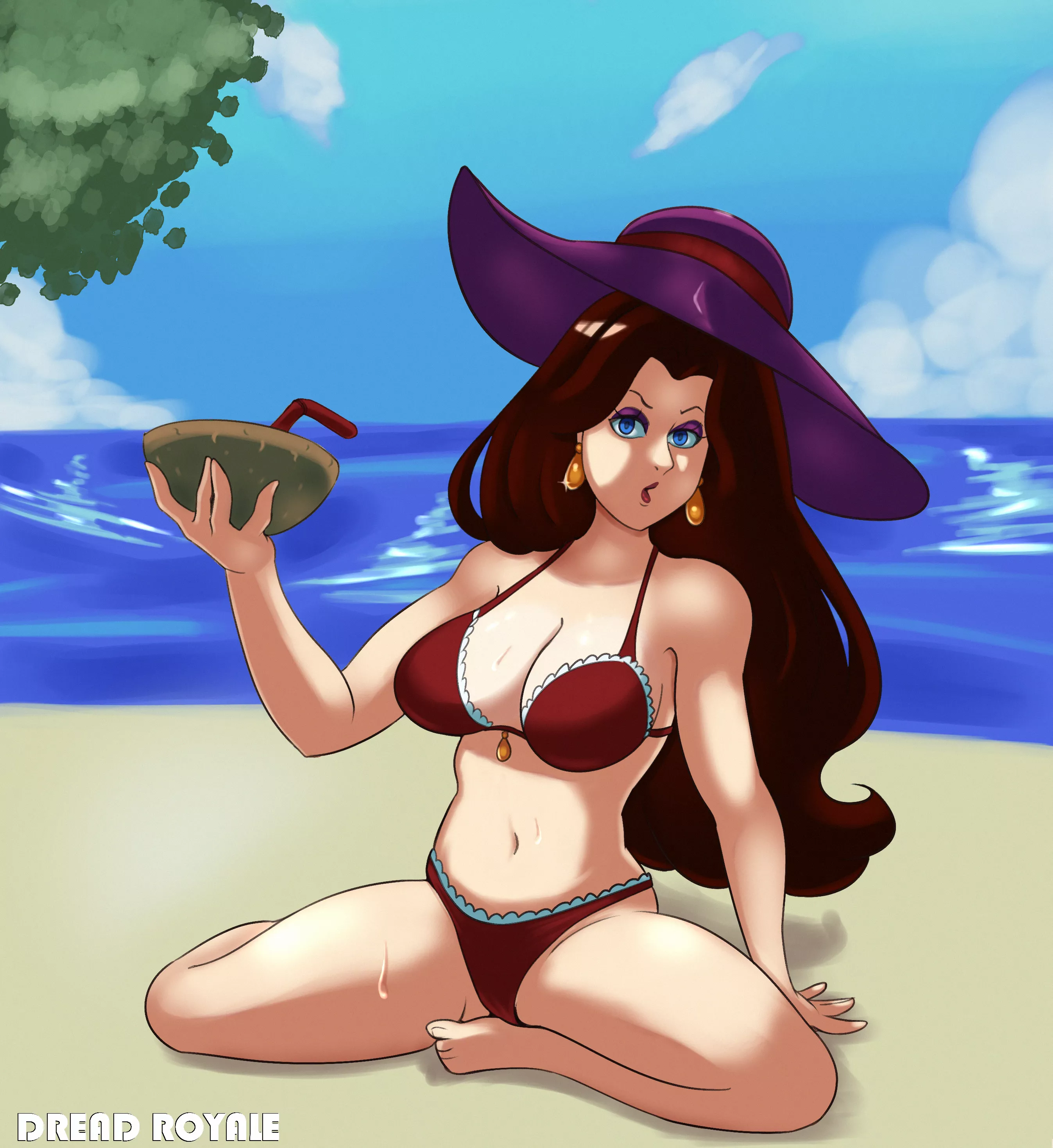 Beach Drinks with Mayor Pauline posted by DarkestNutC