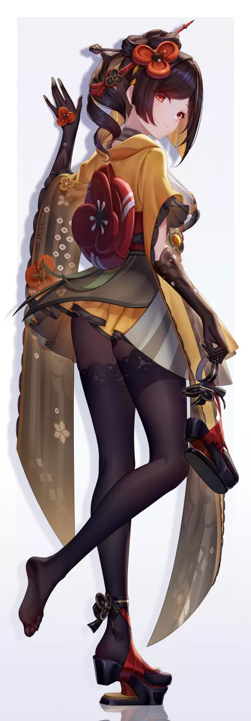 Chiori [Genshin Impact] by CheetahSperm18