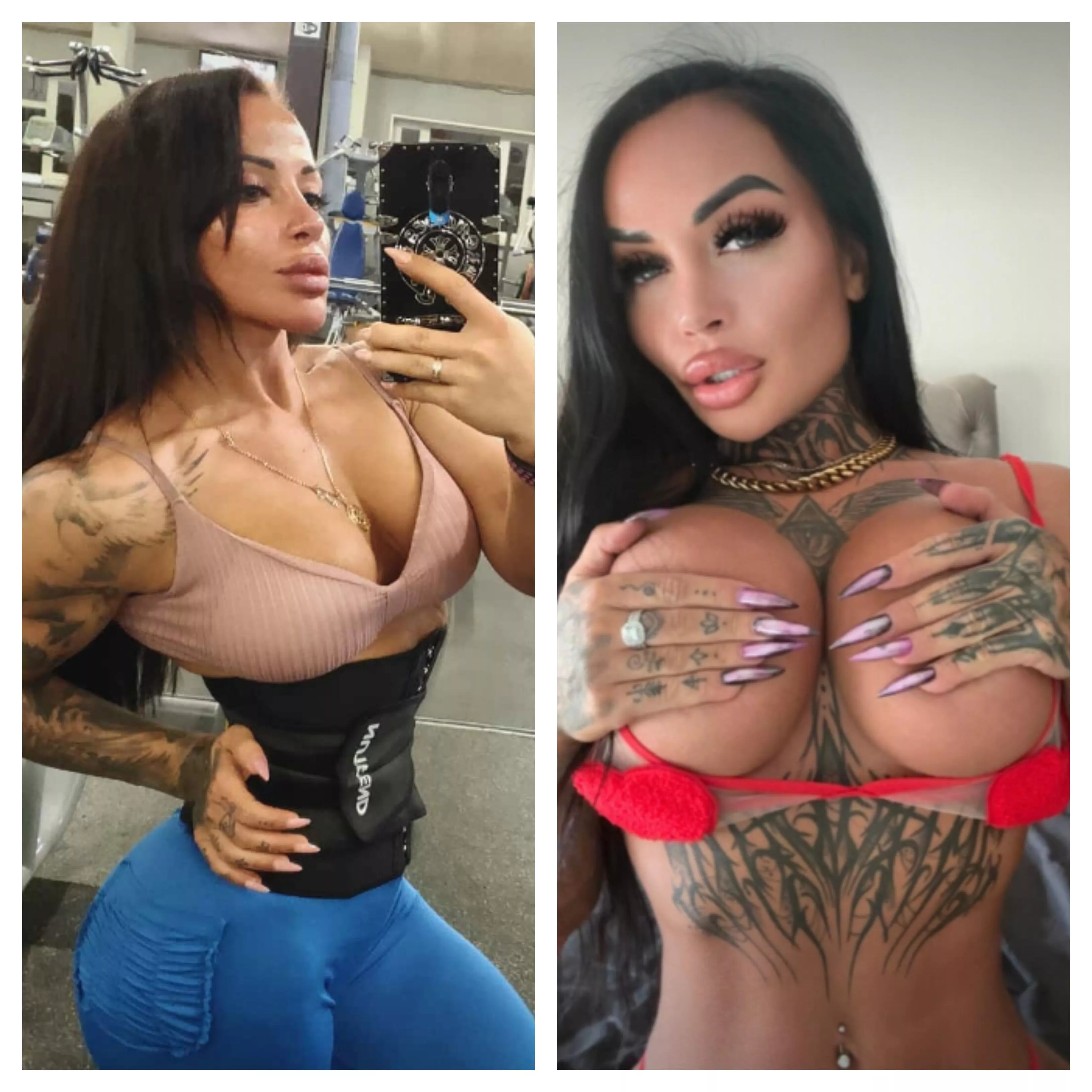 from gym girl to plastic instagram slut posted by coedolsz