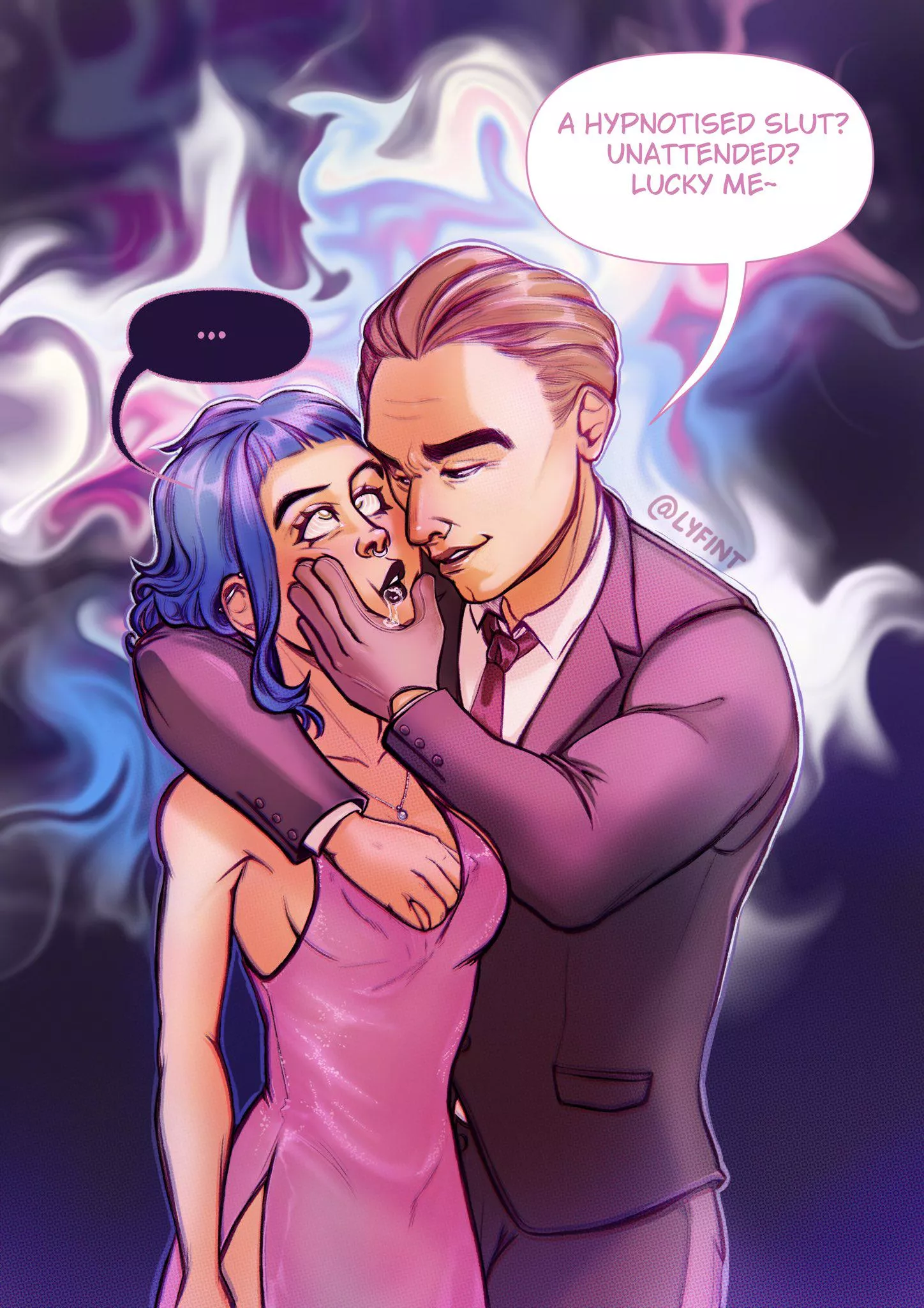 Glamorous party for rich and hypnotised! [OC] (Lyfint) posted by lyfint