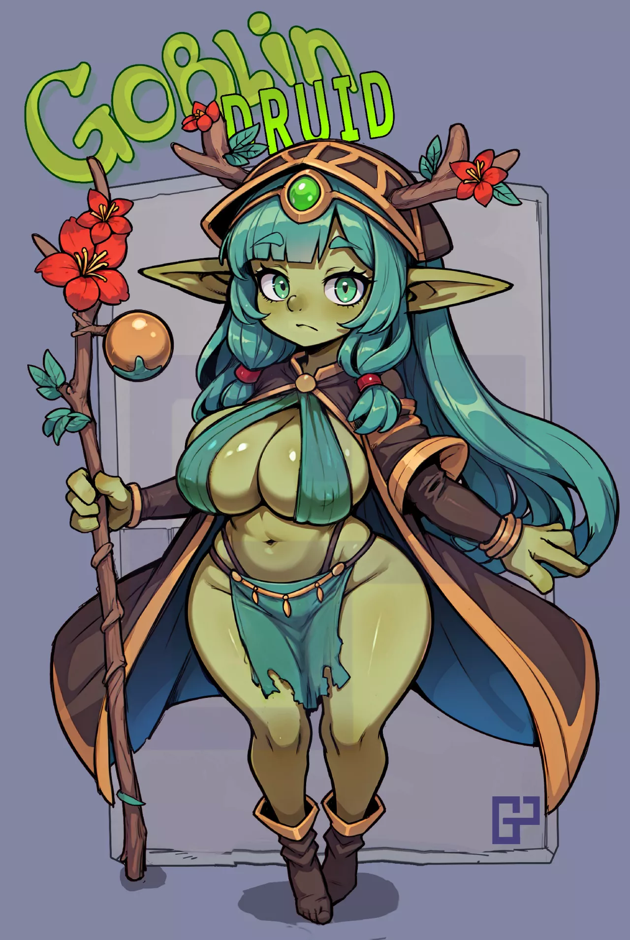 Goblin Druid, by @GenpicTw posted by morapol