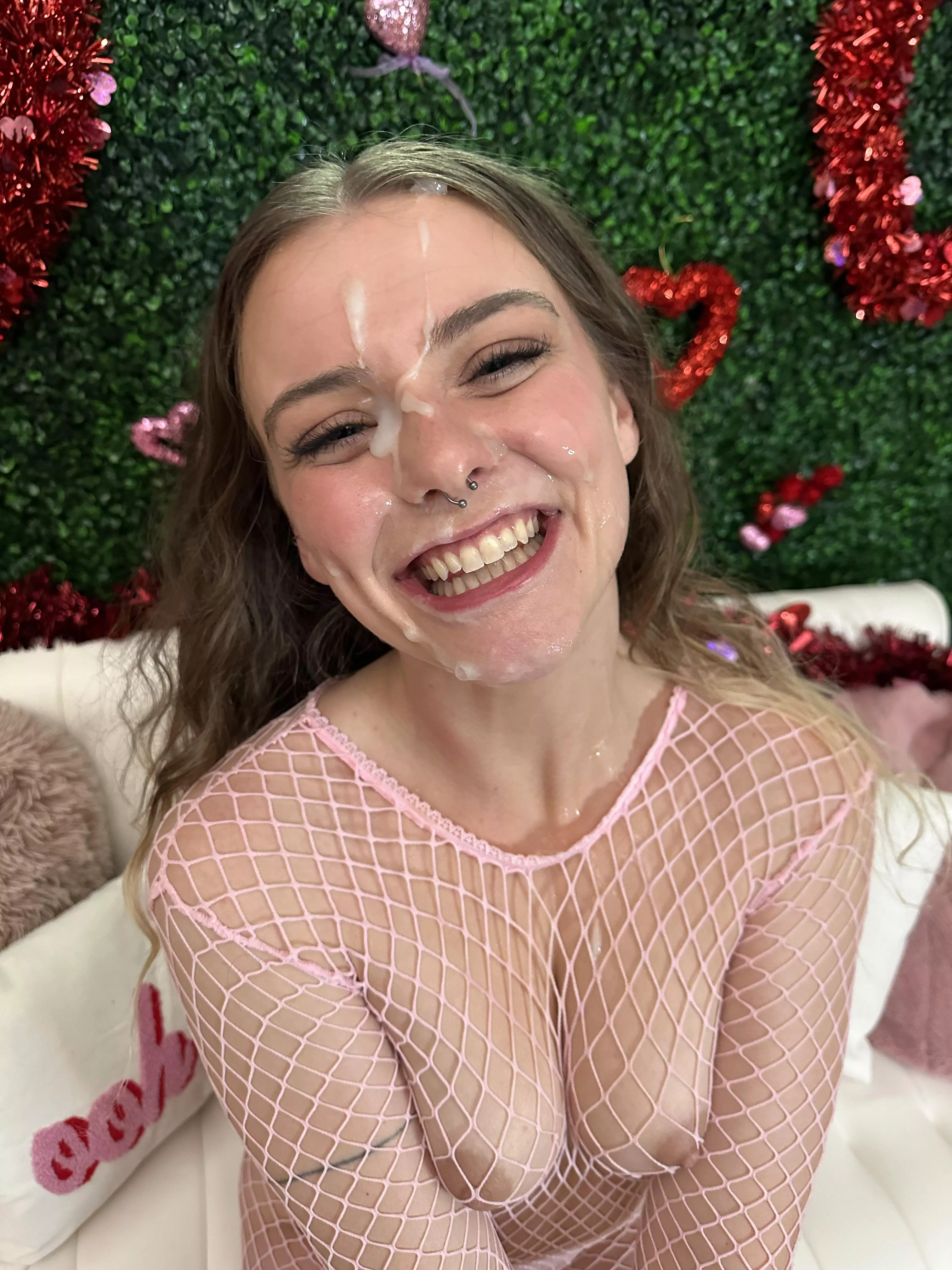 Happiest when im covered in cum ;) posted by Babykaittt