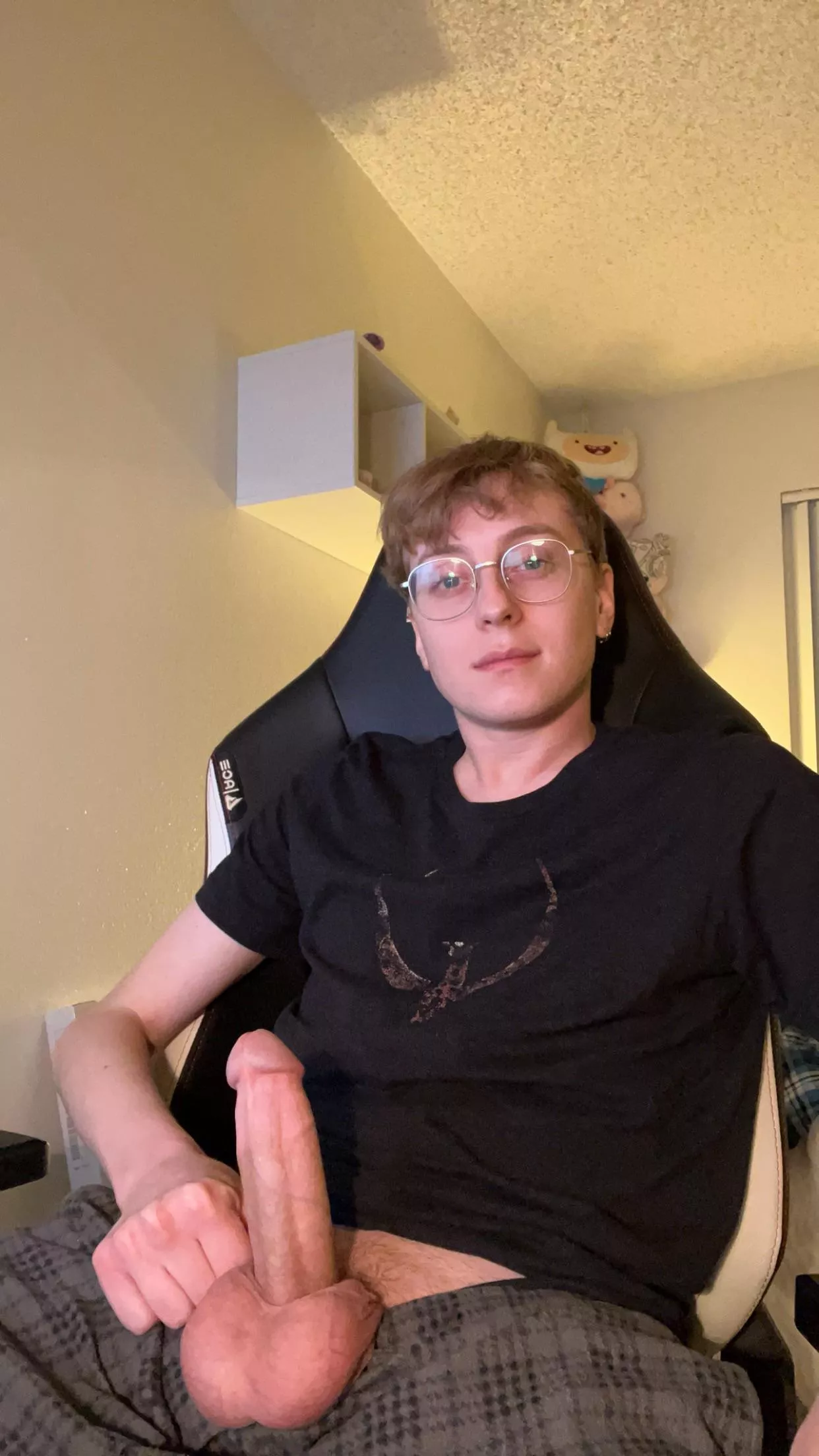 Have you ever wondered what the shy guy was packing? posted by LuckyMacabre