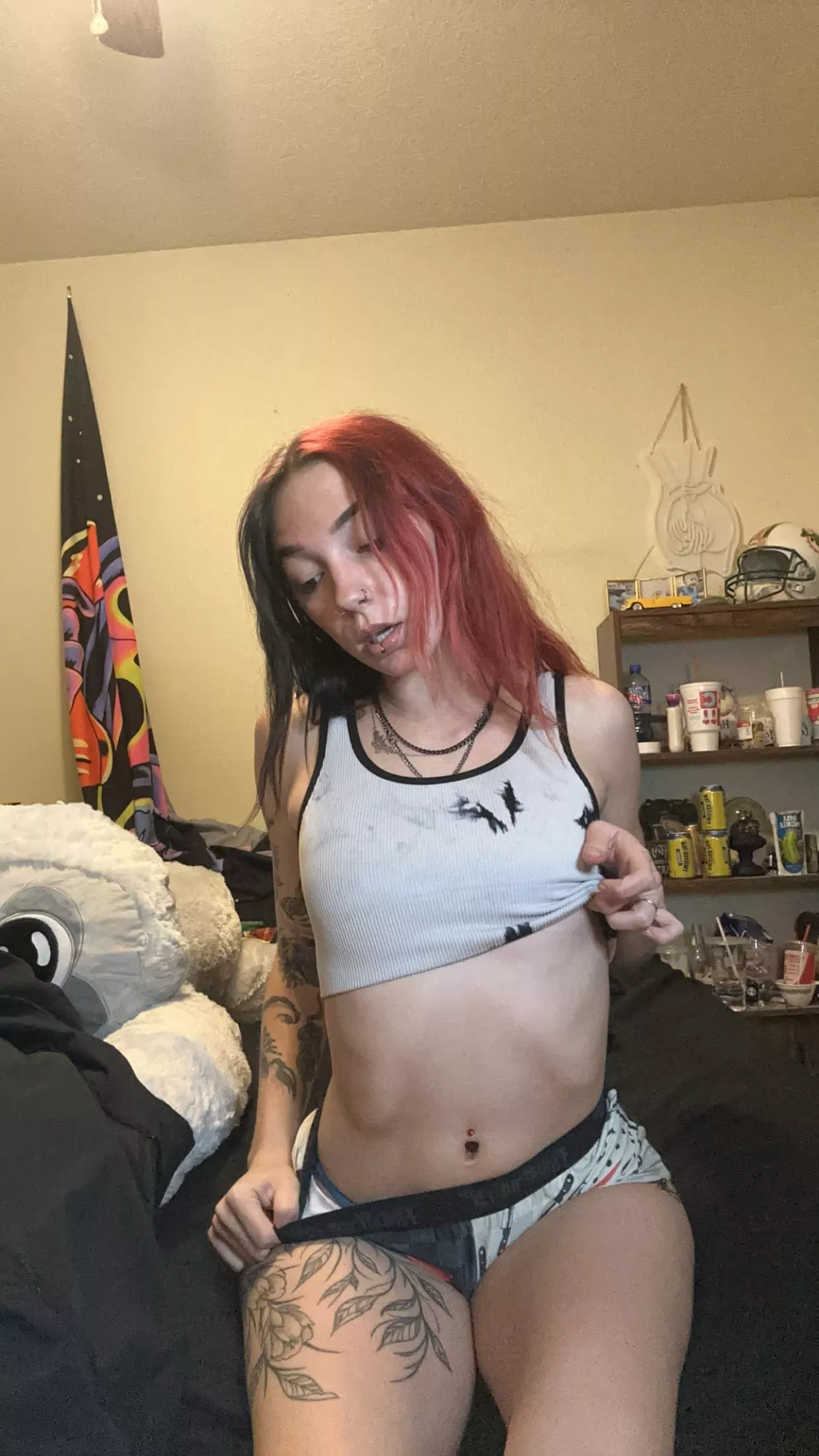 Imagine how my tongue piercing would fell on your dick :3 posted by xxloveyouxxc