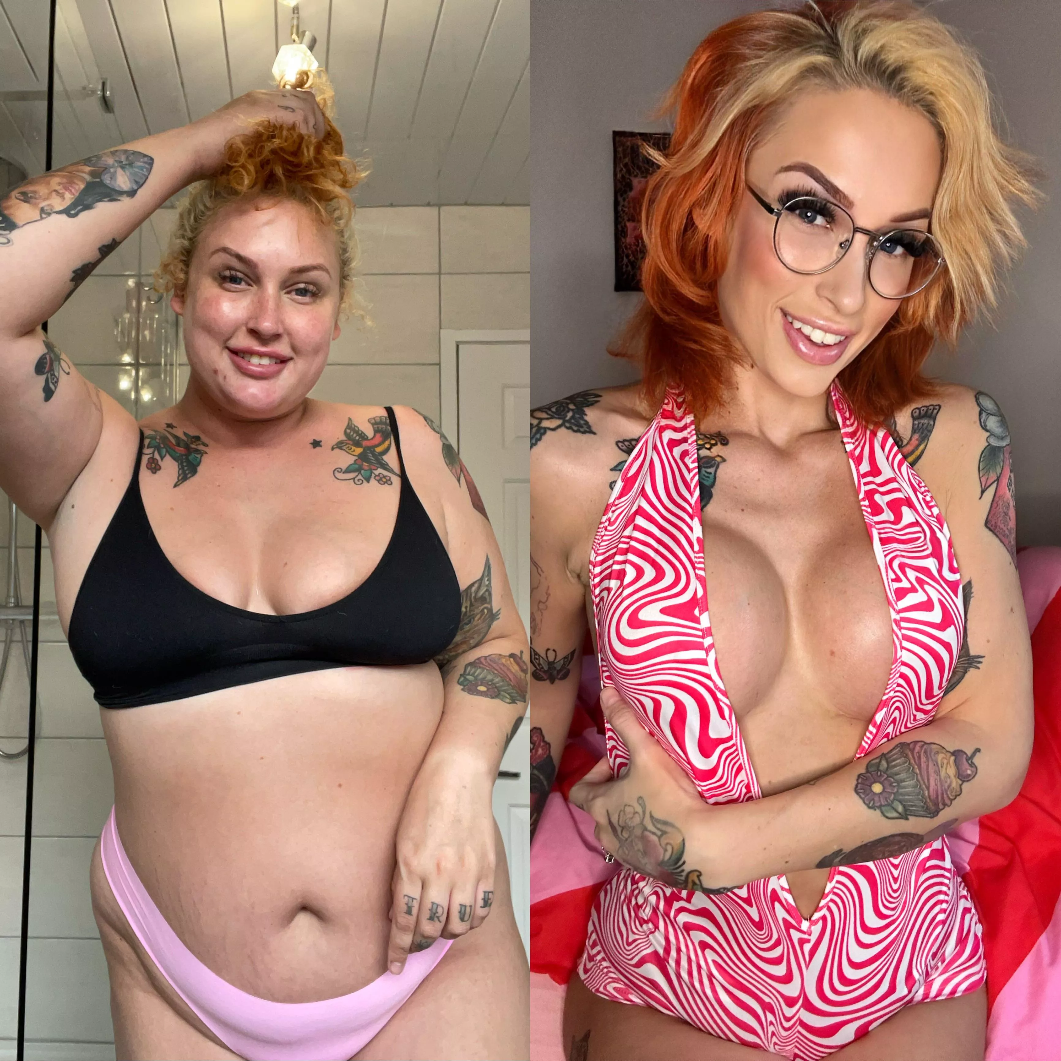 Just got a quote for my next surgery. Lots of work to be done but proud of my journey so far (3 years difference between pics) posted by kenma91