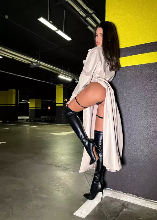 Just underwear under the coat by Pyaari_Queen