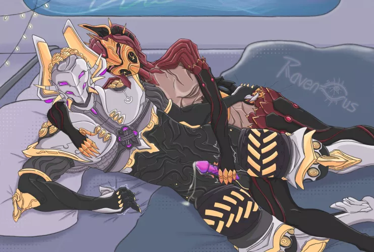 [Khora + Nezha] Having A Casual Handjob In Bed (The_RavenousEye) by Darthmufin