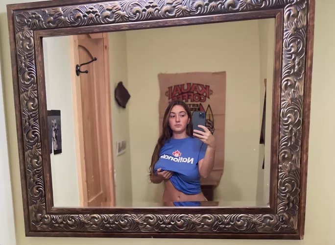 Letting them hang loose. by Breastpositive