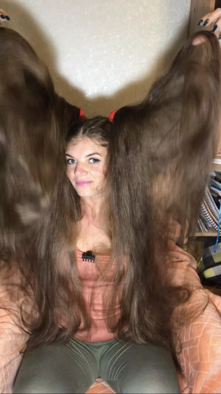 My hair in pigtails posted by Kindly_Cauliflower39