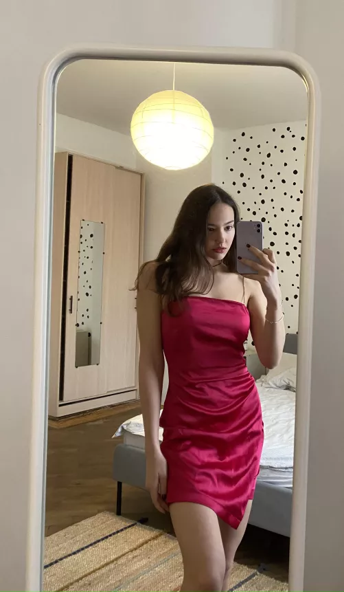 Nobody complimented my dress, oh well time to shower by excellent_collins