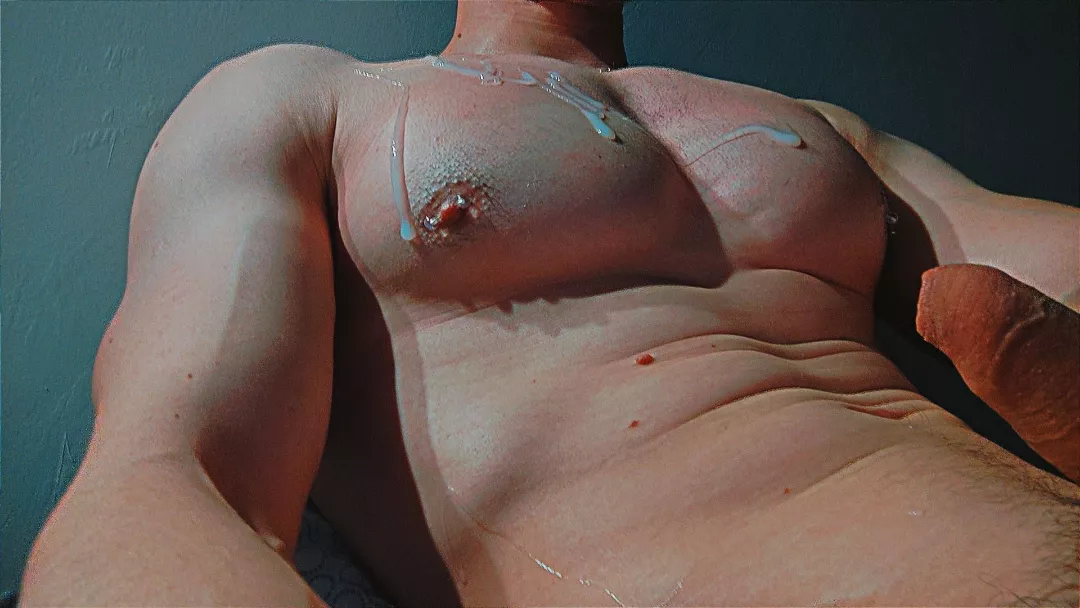 Nothing better than getting creamed after a nice chest day posted by russian-athlete