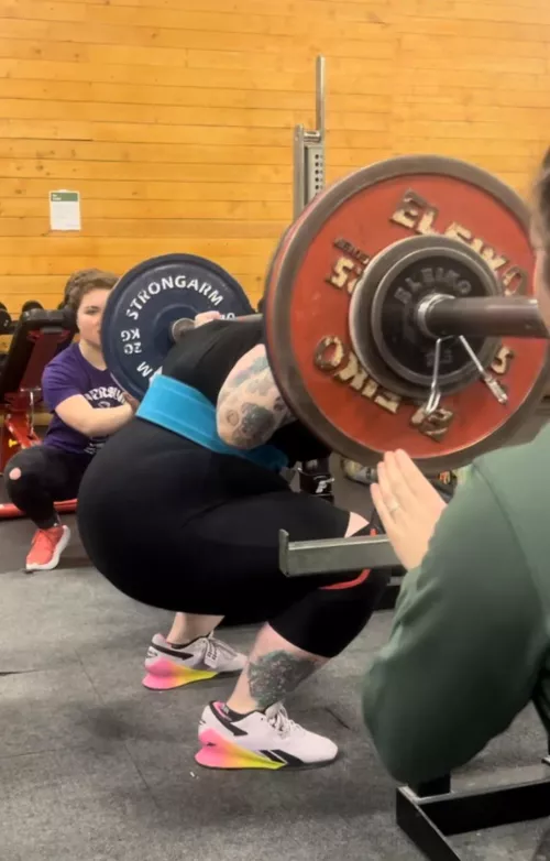 Okaaaay but his a 55lb PR today… pretty damn proud. by curvytattooed282