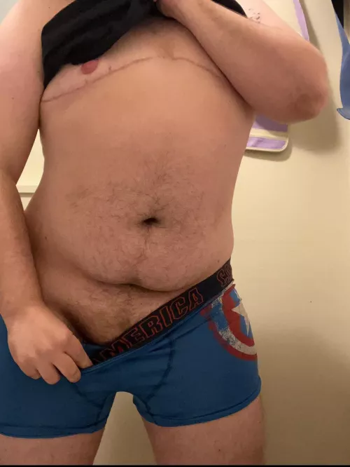 pov: you walk in on me changing 😄 by cuntyqueer