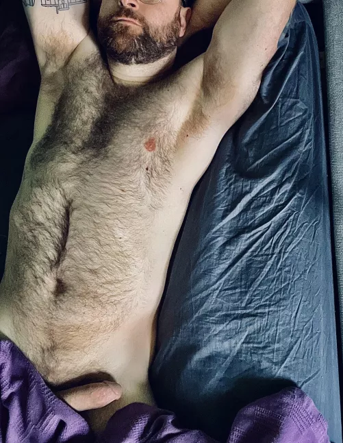 Sleepy in bed. Come wake me up? by PM_ME_CUTESMILES