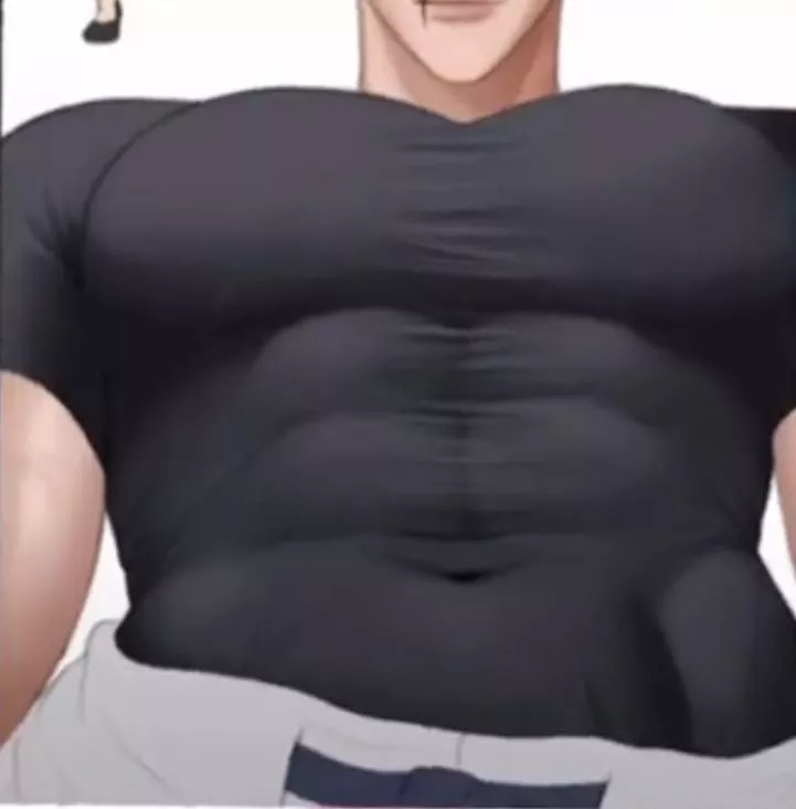 Someone help me find the artist or full image please I think the character is toji! posted by Weak_Weakness_3765