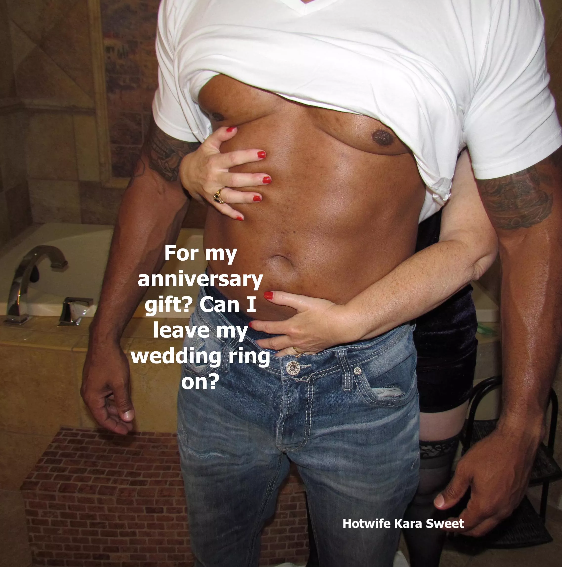 Stag husband give the best gifts posted by HotwifeKaraSweet