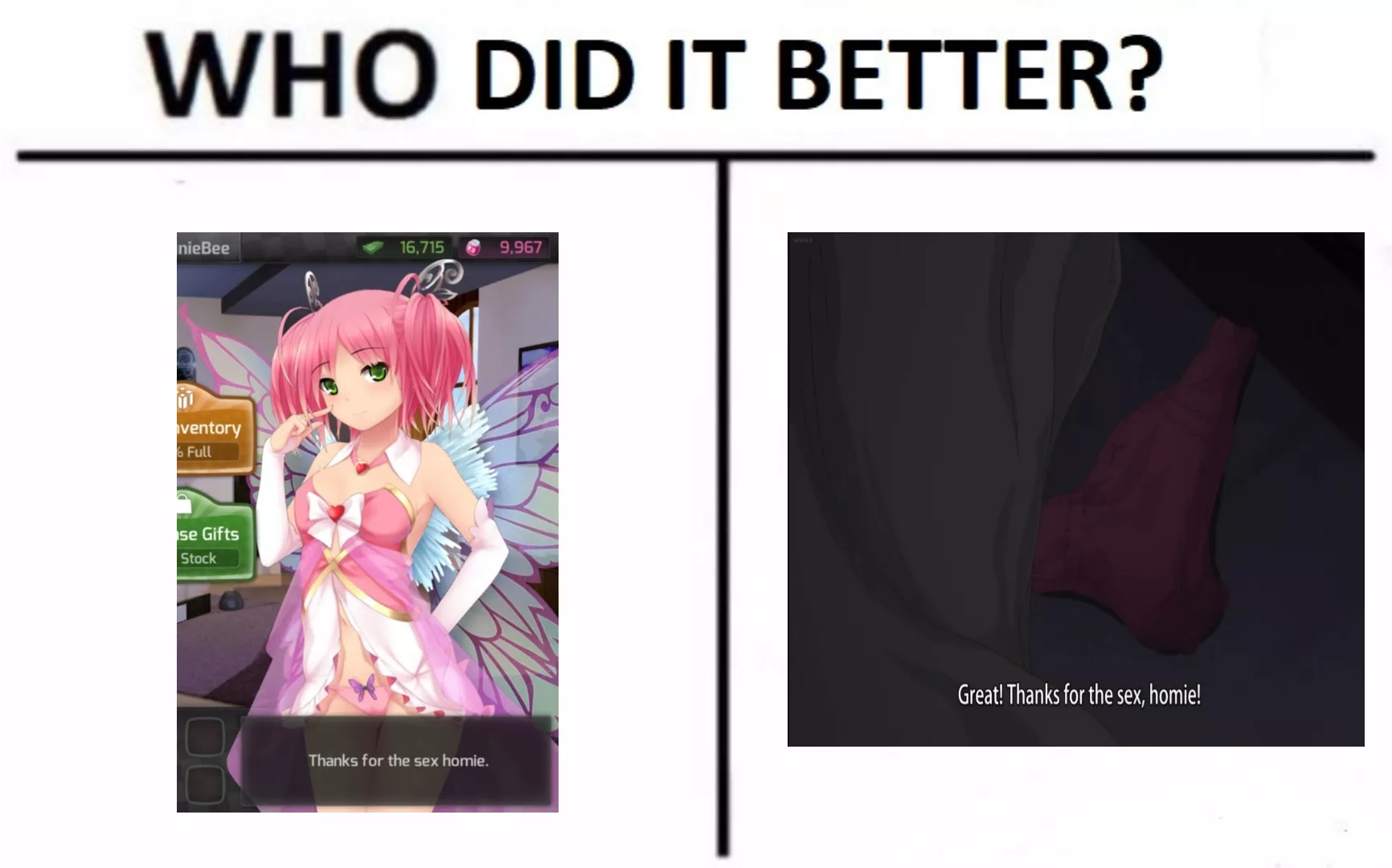 The Famous Quote, who said it better? posted by Anime_Alternate