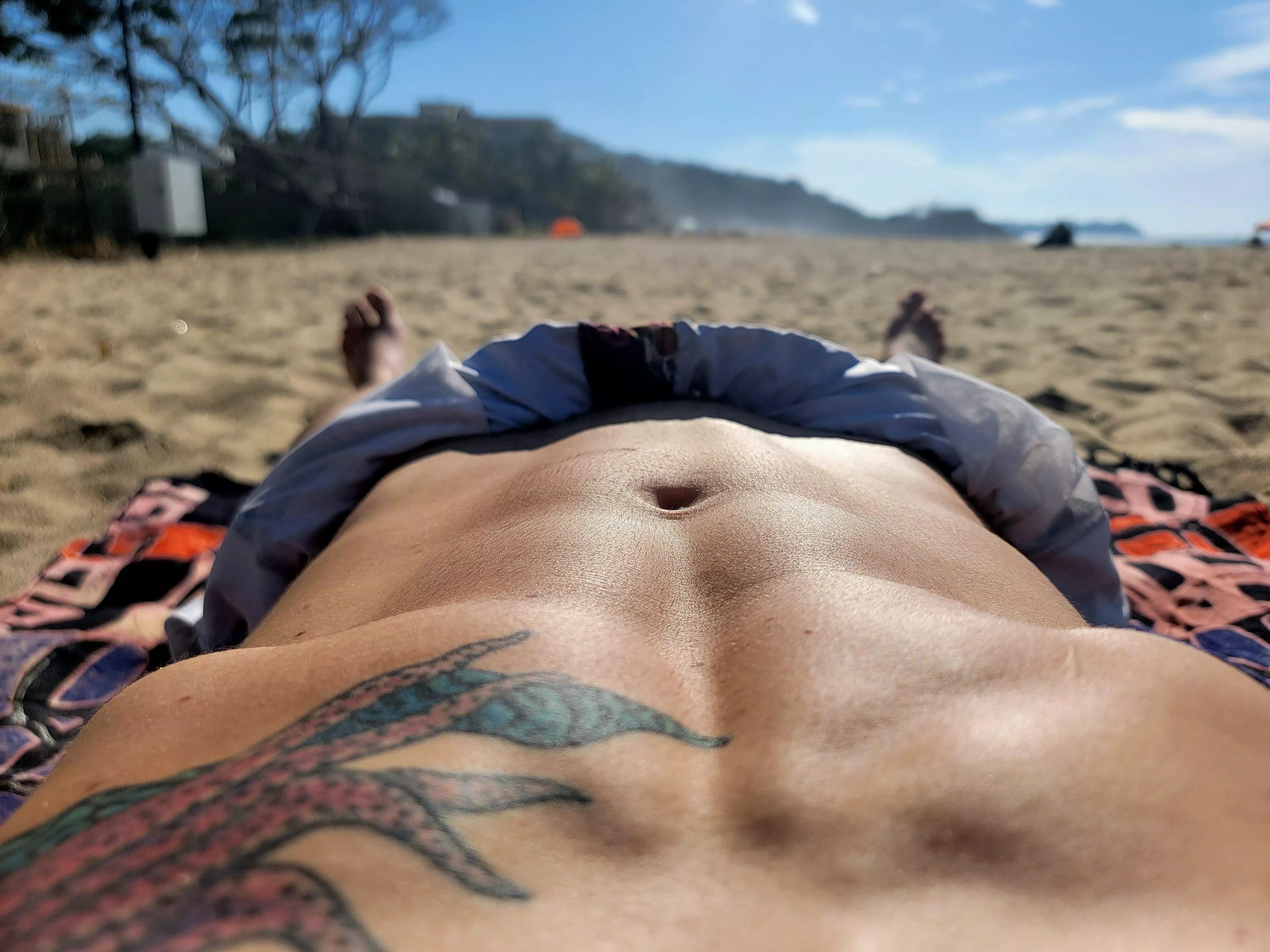 V at the beach. posted by iron_tango_