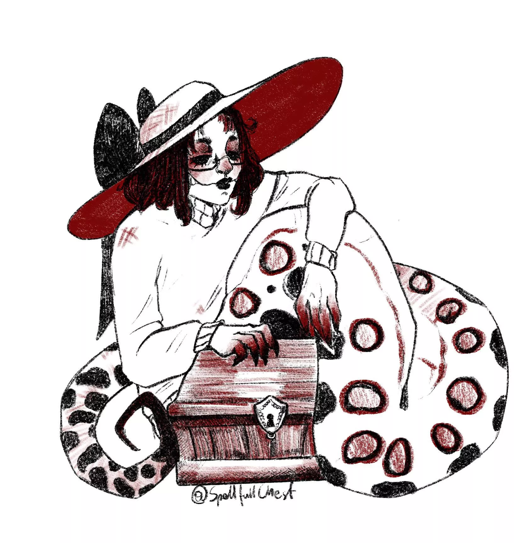 What do you think she has in there? (OC/by me) posted by LookinForReference