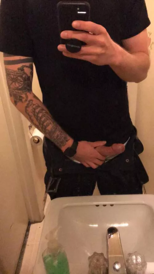 Work Selfie by Sleepless_Medic