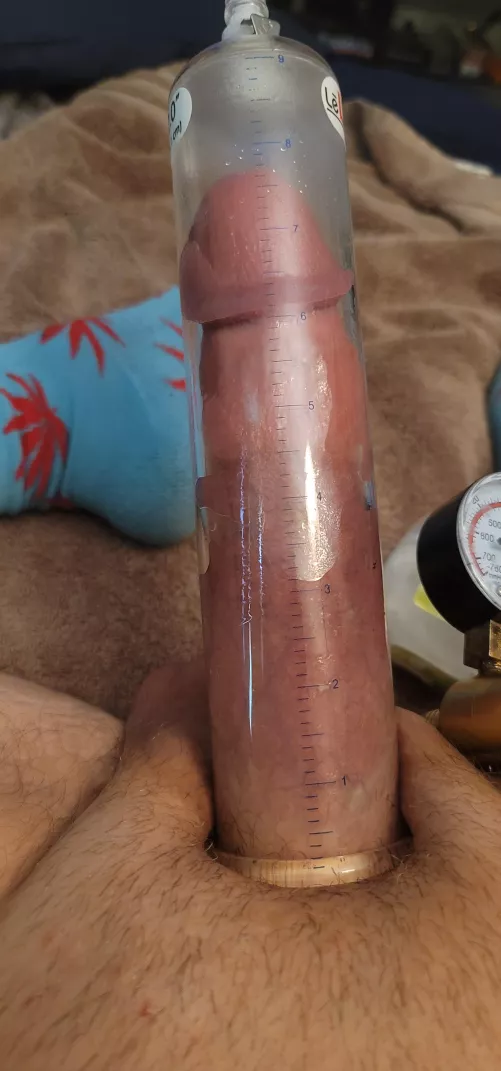 20 min in to an hour pump...with breaks by greenthumb32290